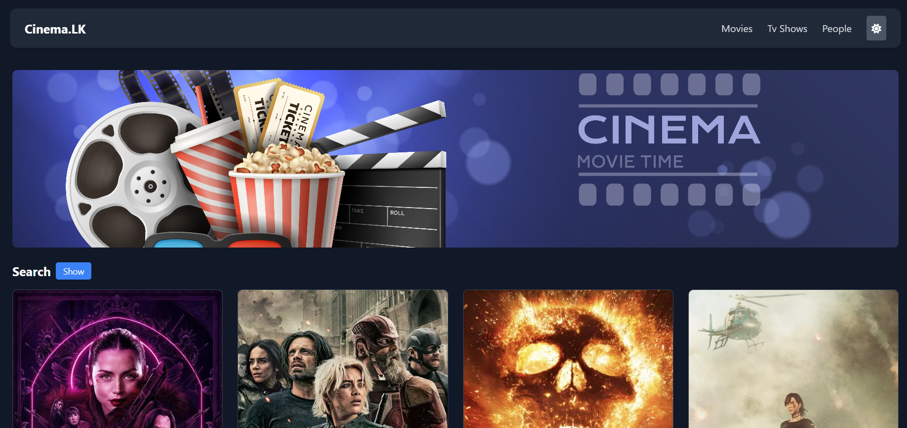 Movie Explorer - Cinema.LK